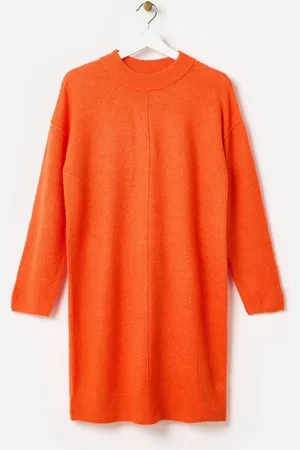 Oliver Bonas Ribbed Knitted Jumper Dress40