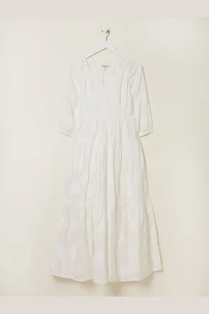 Fat Face FatFace Jacquard Maxi Dress46short
