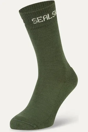Sealskinz Green Suffield Solo Merino SocksM