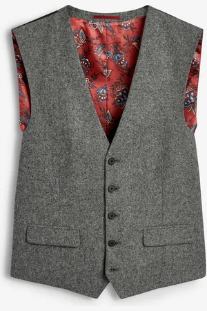 Next Regular Fit Donegal Suit Waistcoat50 Standaard (UK 40 R)