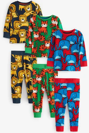 Next Set van 3 knusse 100% katoenen pyjama
