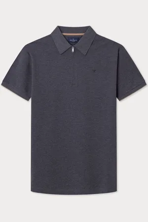 Hackett Men London 100% Cotton White Polo ShirtL