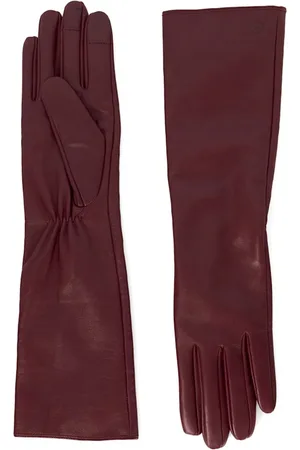 Dune Impressive Long Leather Winter GlovesM-L