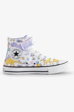 Converse Dinosaur Print Easy On High Top Trainersuk10eu28