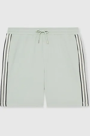 Reiss Phoenix Textured Tape Drawstring ShortsXXL