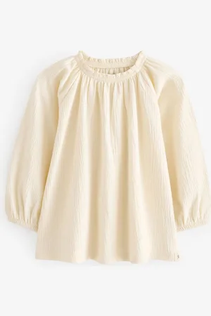 Next Long Sleeve Gathered Neck Blouse (3mths-7yrs)5