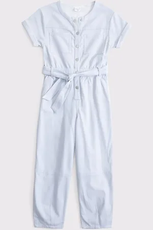 Abercrombie & Fitch Utility Pocket Jumpsuit With Tie Belt Detail122128cm