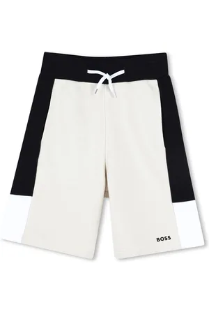 HUGO BOSS Colourblock Panel Logo Jersey Shorts110116cm