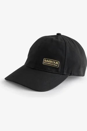 Barbour 100% Cotton Norton Black CapEén