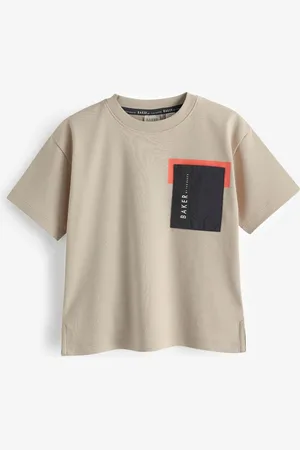 Ted Baker 100% Cotton Pocket T-Shirt7 Jaar (122cm)