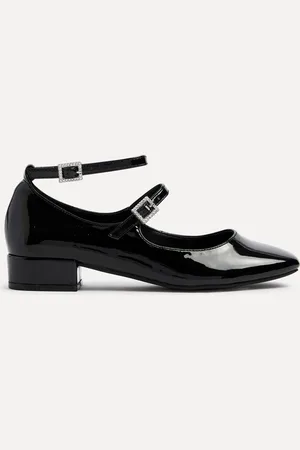 Linzi Alice Double Strap Embellished Buckle Mary Jane ShoesEU 39 (UK 6)
