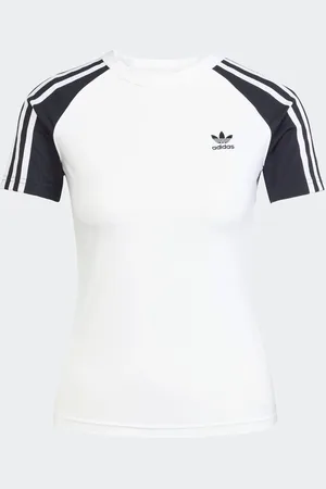 adidas 3 Stripe Slim T-Shirt4-6