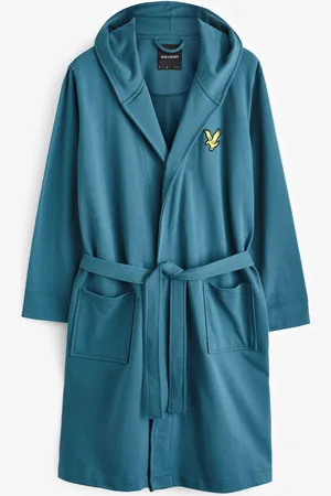 Lyle & Scott 100% Cotton Enzo Hooded Bathrobexlarge