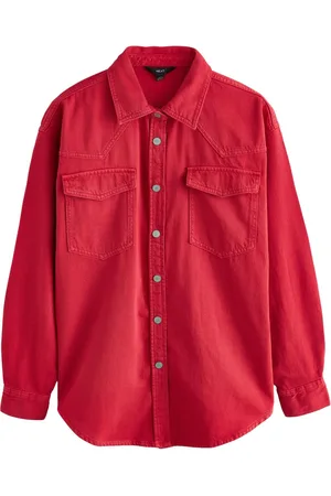 Next Oversized denim overhemd van 100% katoenXL Reg