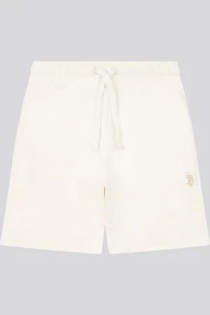 U.S. Polo Assn. U. S. Polo Assn. Boys 100% Cotton Double Horsemen Sweat Shorts122128cm