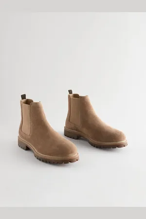 Next Suède Chelsea-laarzen met profielzoolEU 47 (UK 12)