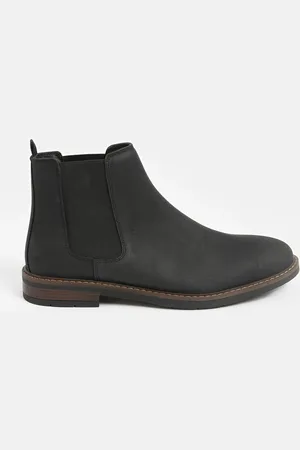 Next Waxy Leather Chelsea BootsEU 42 (UK 8)