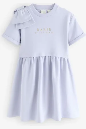 Ted Baker Shoulder Bow Sweat Dress6 Jaar (116cm)