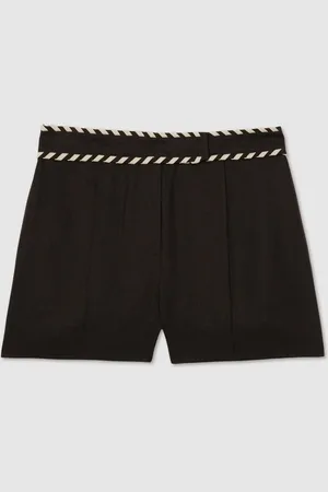 Reiss Fawn Whipstitch Shorts46long