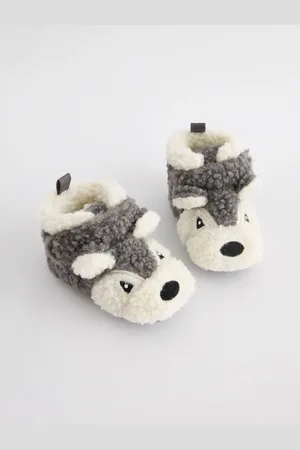 Next Babyslofjes in de vorm van een dier met klittenbandsluiting (0-2mnd)3