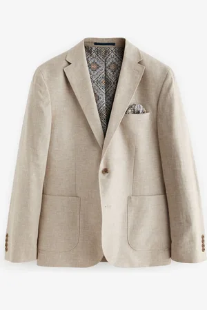 Next Blazer van linnenmix met textuur44 S