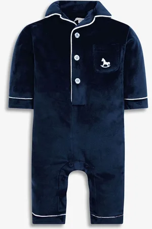The Little Tailor Rode luxe kerstpyjama voor baby