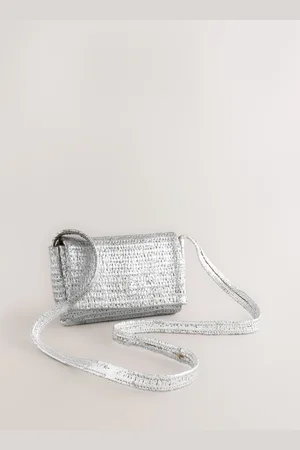 Next Weaved Straw Look Cross-Body Bageen