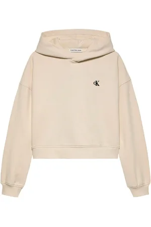 Calvin Klein Stretch Cotton Hoodie With Handwriting Logo16 Jaar (176cm)