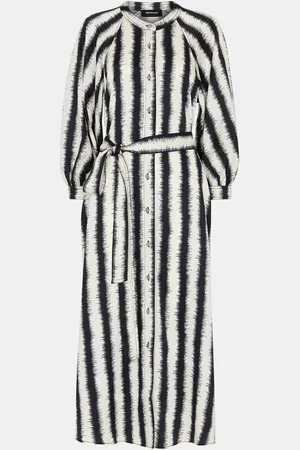 Whistles Hazy Stripe Shirt Dress42