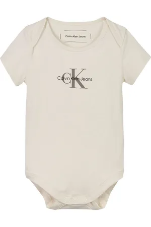 Calvin Klein Monogram Short Sleeve Bodysuit6268cm