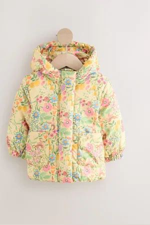 Next Gewatteerde regenbestendige jas met print (3mnd-7jr3