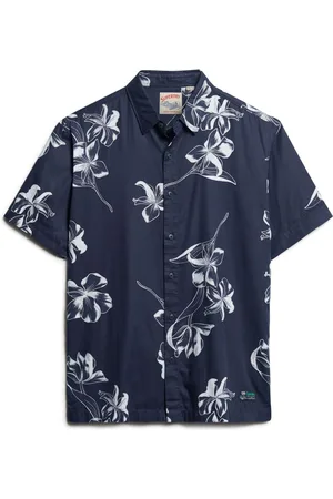 Superdry Overhemd met korte mouwen en Hawaiïprint2X-Large