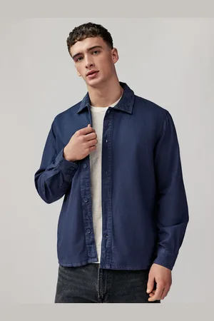 Only & Sons 100% Cotton Washed Canvas Collard OvershirtXXL