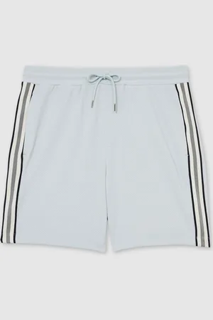 Reiss Phoenix Textured Tape Drawstring ShortsM