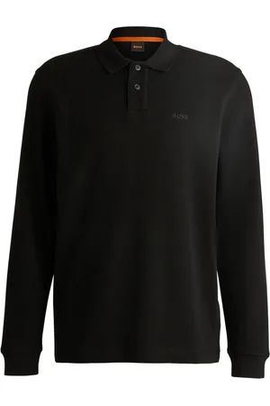 HUGO BOSS Waffle Structured Stretch Cotton Polo ShirtS