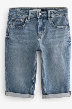 Next Knee Length Bermuda Denim Shorts34