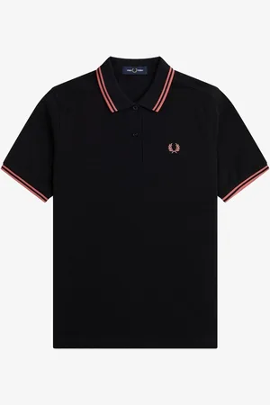 Fred Perry Polo met tweekleurig gestreept randjeEU 40 (UK 12)