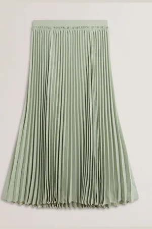 Ted Baker Siko Pleated Midi Elasticated Waistband Skirt38