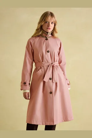 Joules Waterbestendig Epwell trenchcoat met riem50