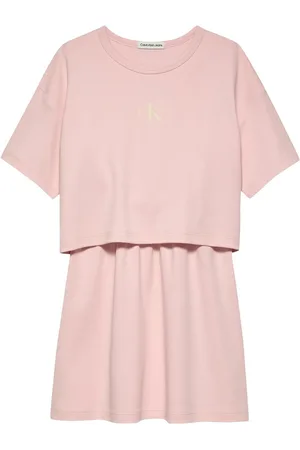 Calvin Klein Short Sleeve 100% Cotton T-Shirt Dress14 Jaar (164cm)