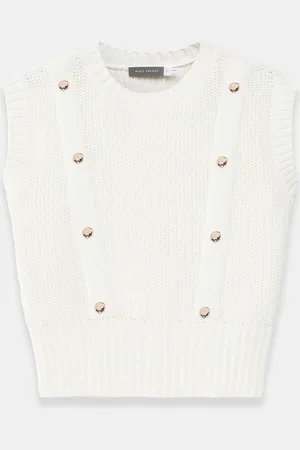 mint&berry Cotton Button Tabard TopLarge