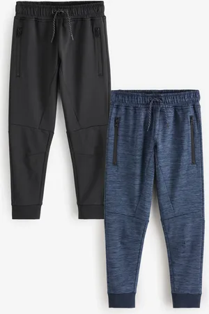 Next Slim Fit Sporty Joggers 2 Pack (3-16yrs)9 Jaar (134cm)