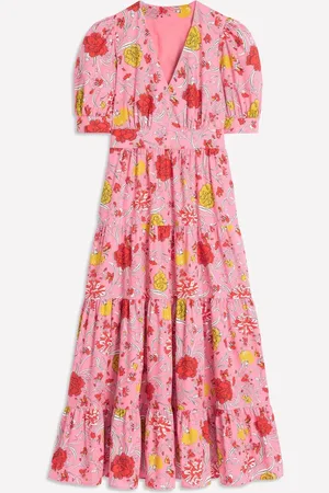 Boden 100% Cotton Bella Puff Sleeve Maxi Dress40