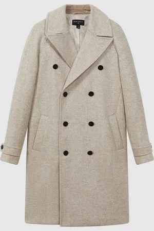 Reiss Hardwick Italian Wool Blend Double Breasted Coatxsmall