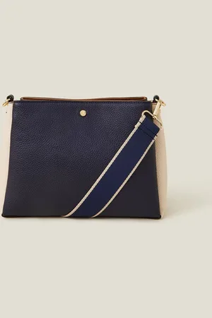 Accessorize Colour Block Triple Compartment Cross-Body BagEén