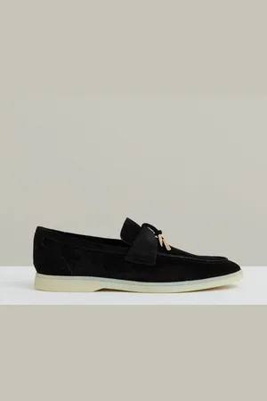 Reiss Price Suede Slip On Tassel Loafersuk8eu42