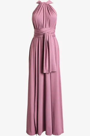 Jolie Moi Halter Neck Maxi Bridesmaid Dress42