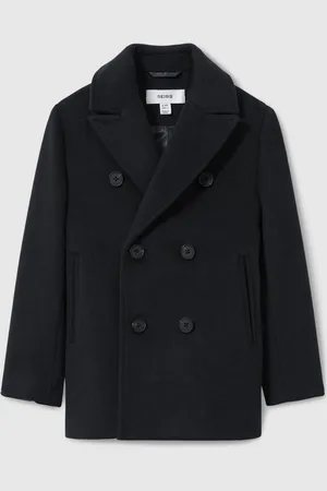 Reiss Bergamo Wool-Blend Twill Double-Breasted Coat12