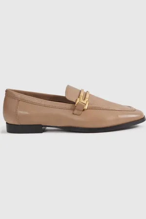 Reiss Angela loafers van leer met ronde neusEU 36 (UK 3)