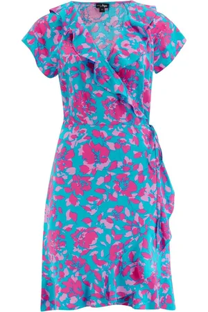 Pour Moi Frill Wrap Woven Beach Dress44